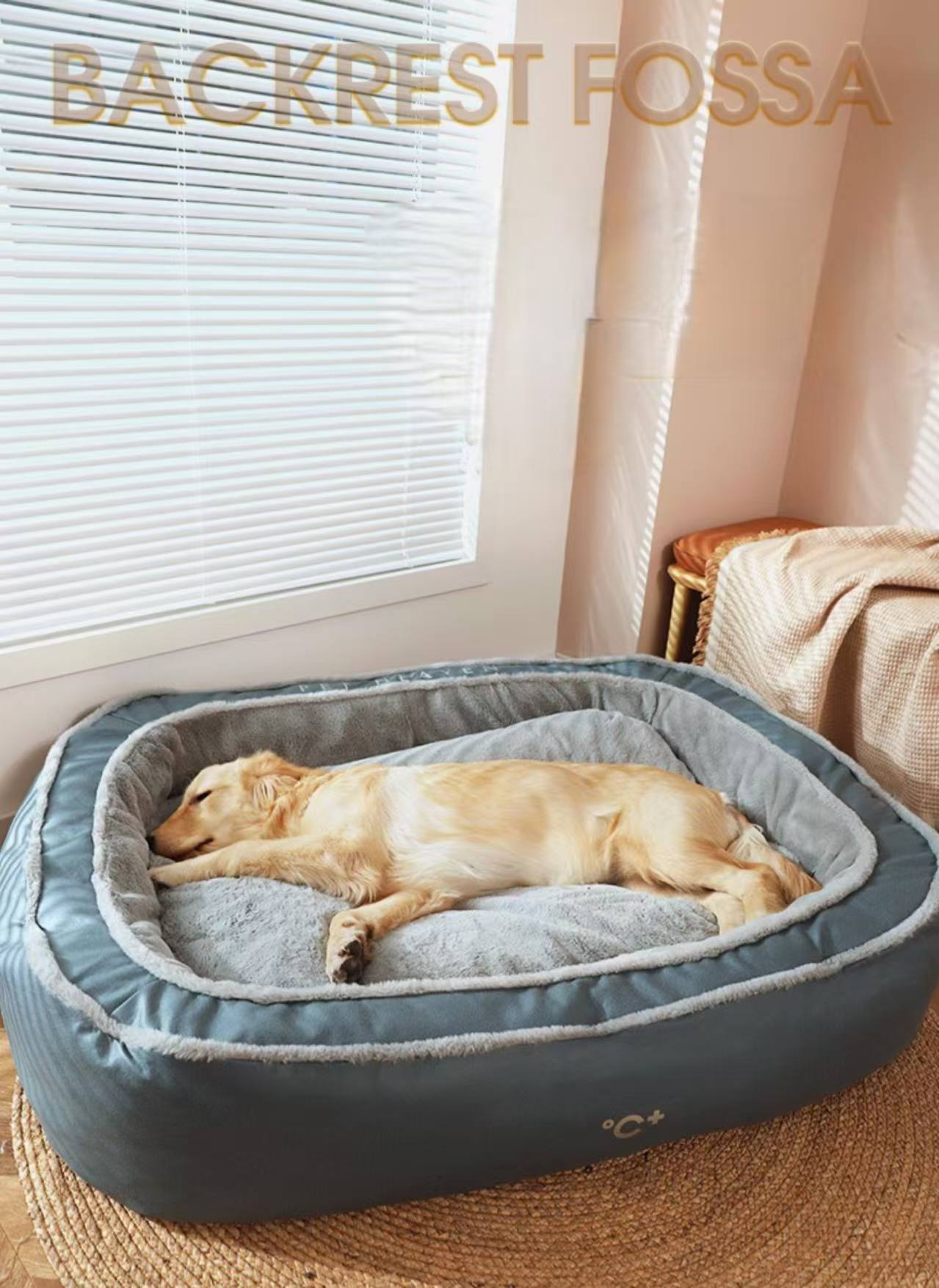 犬 ベッド 冬 中型犬 ペットベット ペットソファー 大型犬 ふわふわ 柔らかい 犬用 クッション 丈夫 洗える 滑り止め あったか おしゃれ 吸湿通気 犬 猫