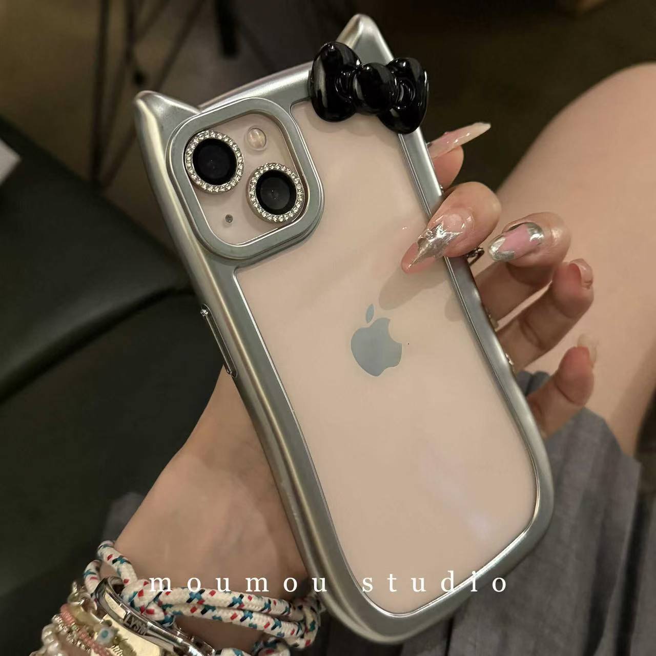 Rakuten - 猫耳スマホケース クリア iPhone17 14 ケース iPhone13 12 iPhone SE 携帯ケース 耐衝撃 アイフォン11 スマホ 携帯 アイホン15 ケース 透明