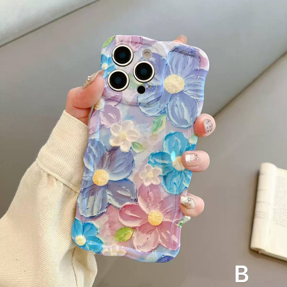 全機種対応iphone16ケース iphoneカバー スマホケース スマホカバー スマートフォンケース iPhone12 iPhone13 iPhone11 iPhoneXR iPhoneXS iPhoneX MaxPro Max case アイフォン14ケース 韓国 携帯カバーカラフル フラワー 油絵 レトロ 立体的なお花 かわいい iphone14PRO MAX