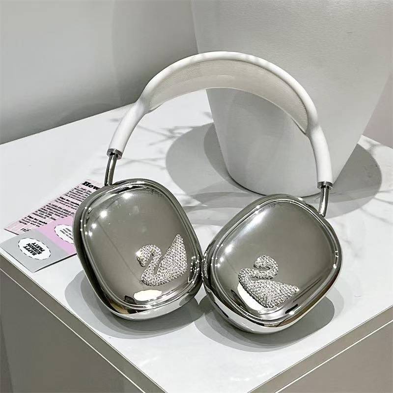 Rakuten - Apple Airpods Max airpods max カバー イヤホン ヘッドホン ケース カバー 透明 TPU素材 カバー アップル 耐衝撃 ソフトカバー