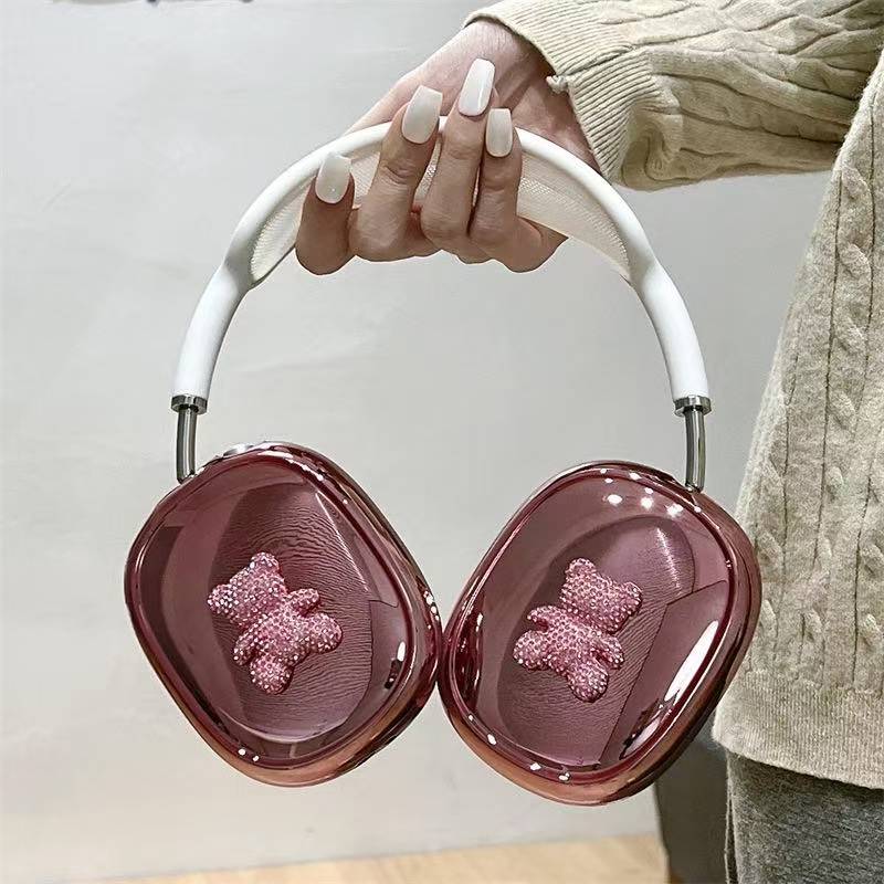 Rakuten - Apple Airpods Max airpods max カバー イヤホン ヘッドホン ケース カバー 透明 TPU素材 カバー アップル 耐衝撃 ソフトカバー