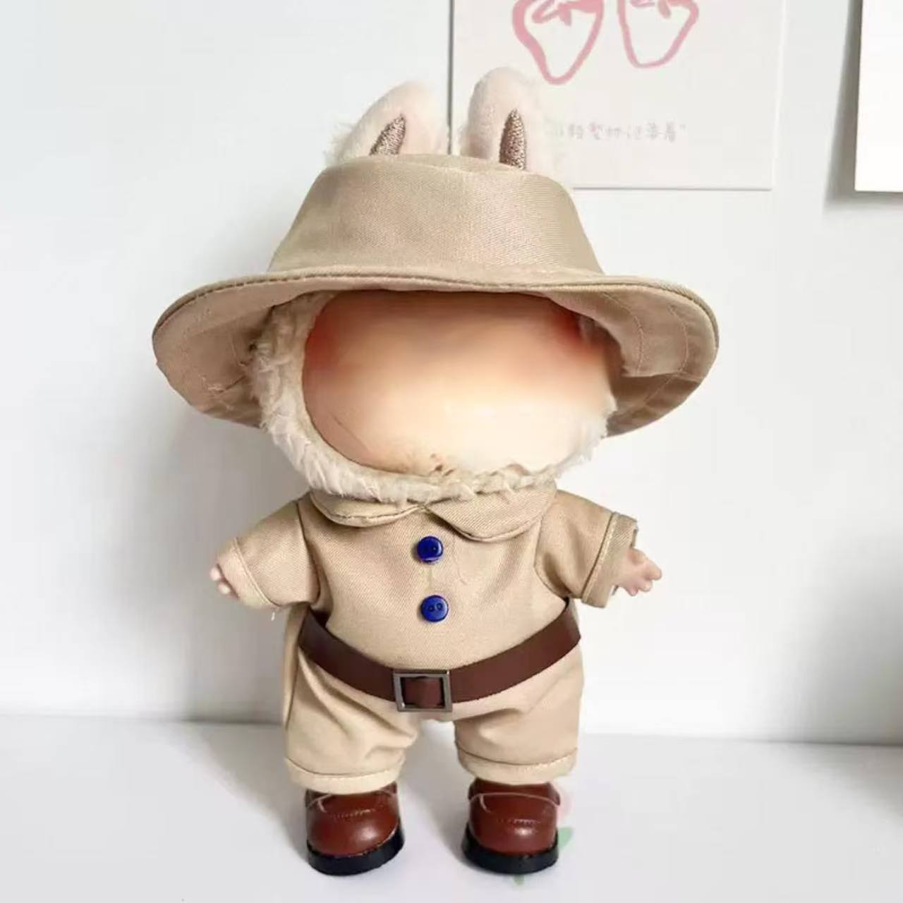 ぬいぐるみ用服洋服/ズボン/靴/ネクタイ/帽子/スーツ ぬいぐるみ 服 17cm ぬいぐるみ 服セット 手作り ぬい服 17cm15cm 10cm着せ替え ワン...