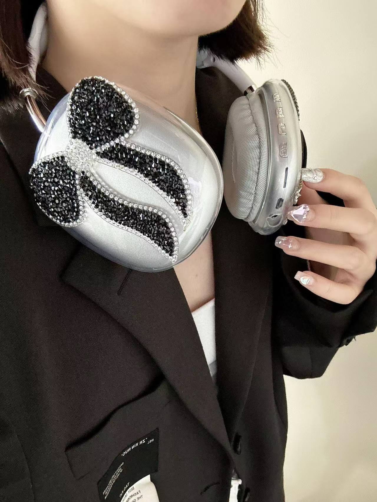 Rakuten - Apple Airpods Max airpods max カバー イヤホン ヘッドホン ケース カバー 透明 TPU素材 カバー アップル 耐衝撃 ソフトカバー
