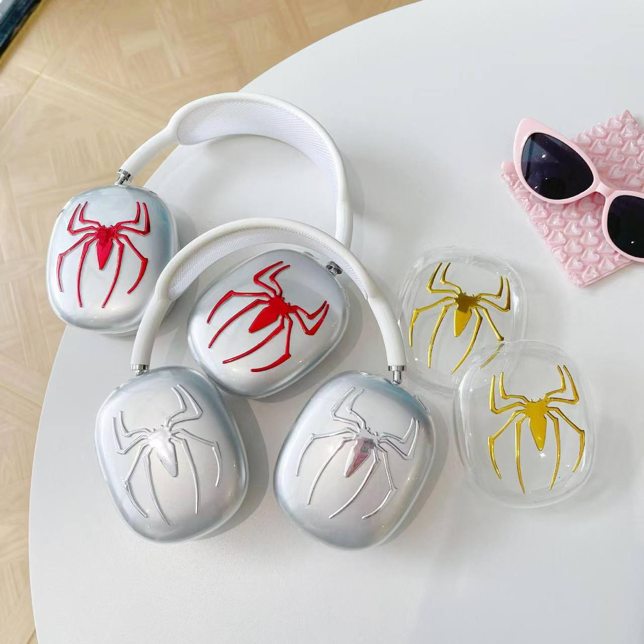 Rakuten - Apple Airpods Max airpods max カバー イヤホン ヘッドホン ケース カバー 透明 TPU素材 カバー アップル 耐衝撃 ソフトカバー