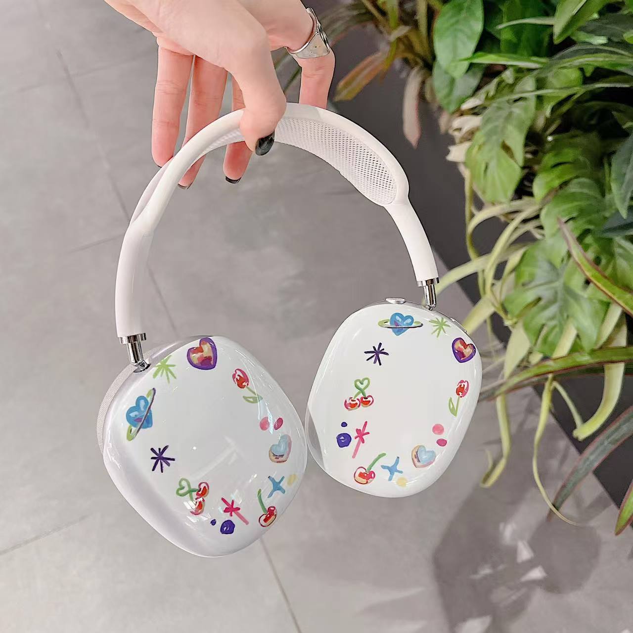 Rakuten - Apple Airpods Max airpods max カバー イヤホン ヘッドホン ケース カバー 透明 TPU素材 カバー アップル 耐衝撃 ソフトカバー