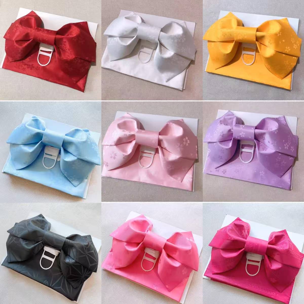 Rakuten - リボン型作り帯 作り帯 浴衣帯 結び帯 単品 浴衣小物 yukata 簡単アレンジ 和装 和服小物 和小物 お祭り 夏祭り 花火