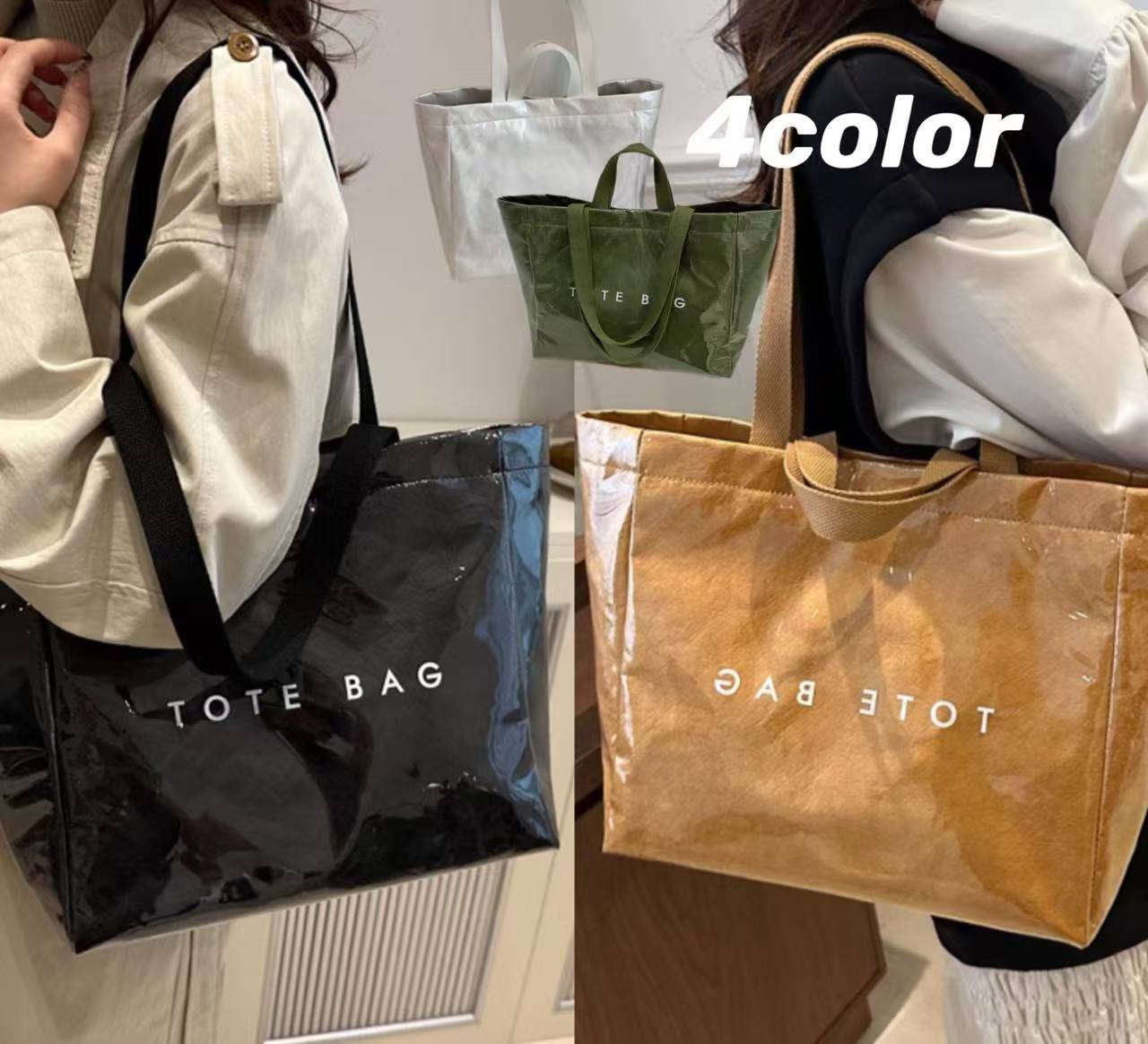 Rakuten - トートバッグ レディース 3Way キャンパス a4 ショルダーバッグ バッグ 防水 かわいい おしゃれ 水泳 水着 スポーツ