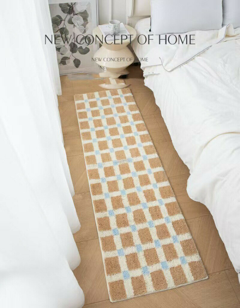 乐天商城 - 北欧風 かわいい花柄 玄関マット おしゃれ 室内 かわいい 屋内用 玄関マット 屋内 洗える おしゃれ 室内 滑り止め 40x60 50x80
