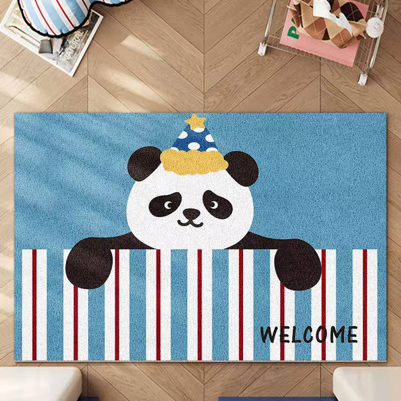 Rakuten - 玄関マット おしゃれ 屋内 風水 大判玄関マット 泥落とし カーペット 屋内 ドアマット おしゃれ 清新リーフ 泥落としマット 洗える 滑り止め オールシーズン適用 低反発 業務用 家庭用 オフィス用プレゼント