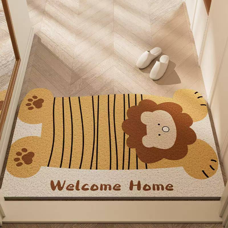 玄関マット おしゃれ 屋内 風水 大判玄関マット 泥落とし カーペット 屋内 ドアマット おしゃれ 清新リーフ 泥落としマット 洗える 滑り止め オールシーズン適用 低反発 業務用 家庭用 オフィス用プレゼント