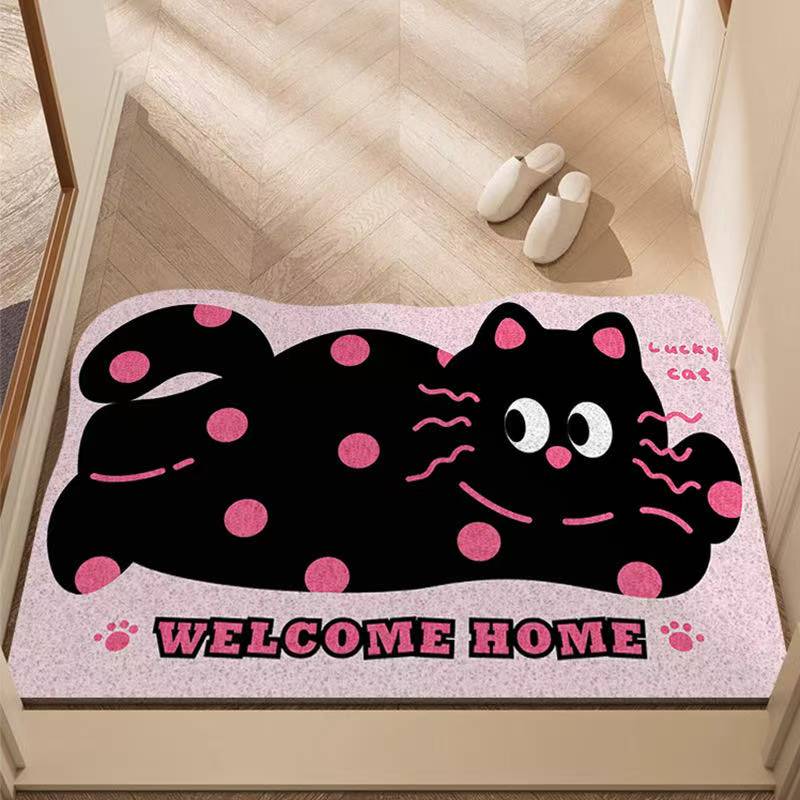 Rakuten - 玄関マット おしゃれ 屋内 風水 大判玄関マット 泥落とし カーペット 屋内 ドアマット おしゃれ 清新リーフ 泥落としマット 洗える 滑り止め オールシーズン適用 低反発 業務用 家庭用 オフィス用プレゼント