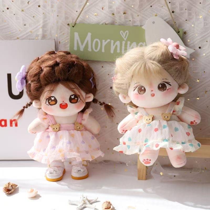 20cm 綿花の人形 コットンドール ミニ洋服 韓国ファッション アイドル衣装 ぬいぐるみ用服 洋服/ズボン/靴/ネクタイ/帽子/スーツ ぬいぐるみ 服 20cm ぬいぐるみ 服セット