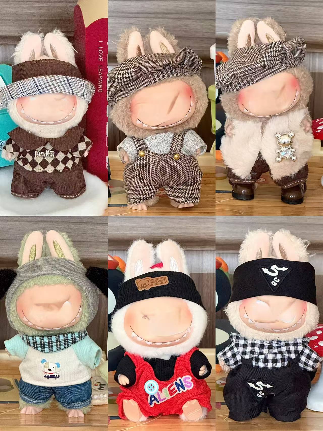 THE MONSTERS Exciting Macaron �̤���������� LABUBU ��֥� �ޥ���������/���ܥ�/��/�ͥ�����/˹��/������ �̤������ ...