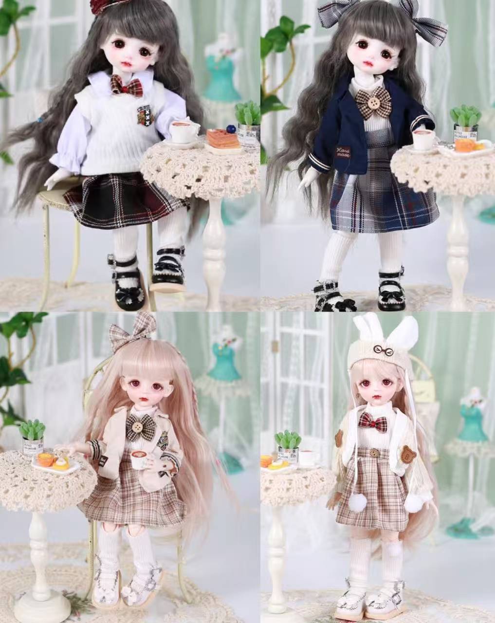 bjd �ͷ�30cm �ͷ��� �ɡ����� 1/6 30cm bjd �ͷ� �� ��ʪ ���� ���� �夻 �ؤ� �������塼�� �ɥ쥹 �ѥ�� ���顼 �̤����� £��ʪ...