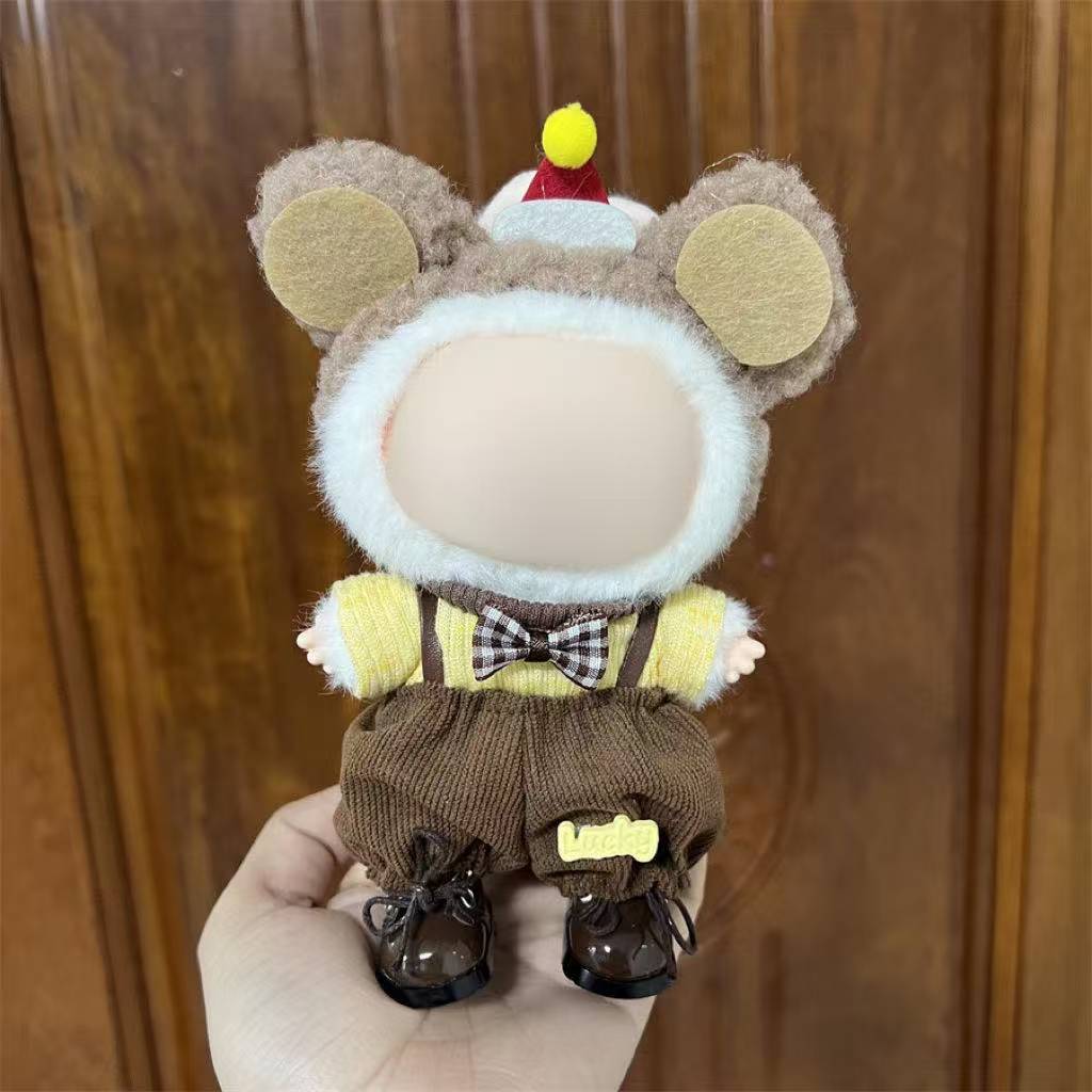 ぬいぐるみ用服洋服/ズボン/靴/ネクタイ/帽子/スーツ ぬいぐるみ 服 17cm ぬいぐるみ 服セット 手作り ぬい服 17cm15cm 10cm着せ替え ワンピース セット おしゃれ 人形 人形服 ドール用 ぬいぐるみ 衣装 コスチューム 着せ替え 洋服 ぬい 持ち運び 推し活グッズ 可愛い