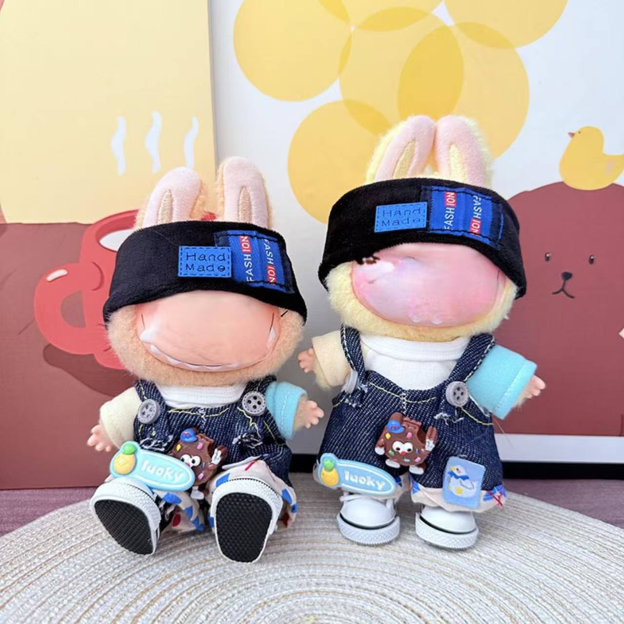 THE MONSTERS Exciting Macaron �̤���������� LABUBU ��֥� �ޥ���������/���ܥ�/��/�ͥ�����/˹��/������ �̤������ ...