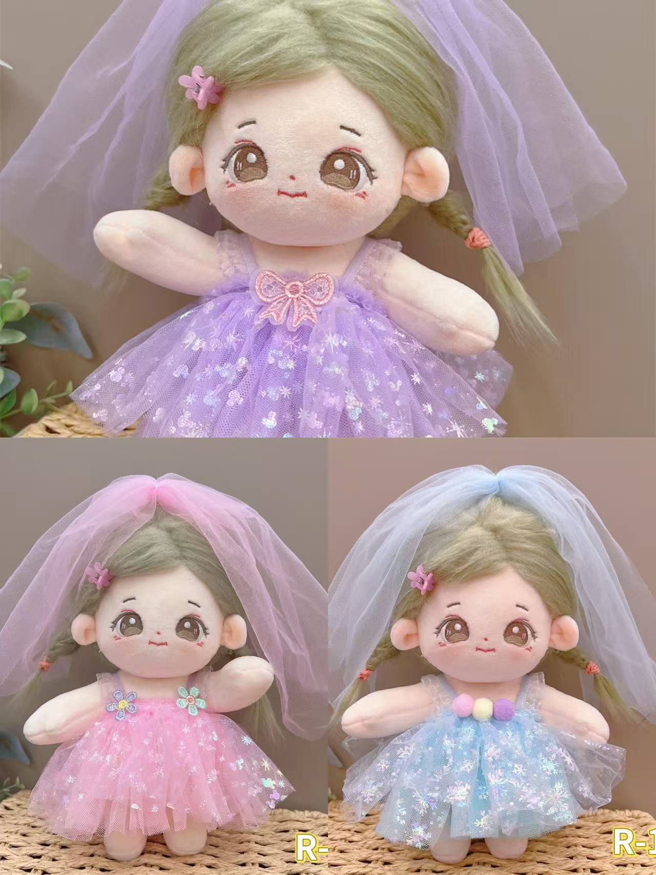 3COLOR 20cm �ʲ֤οͷ� ���åȥ�ɡ��� �ߥ����� �ڹ�ե��å���� �����ɥ���� �̤���������� ����/���ܥ�/��/�ͥ�����/˹��/������ �̤�����...