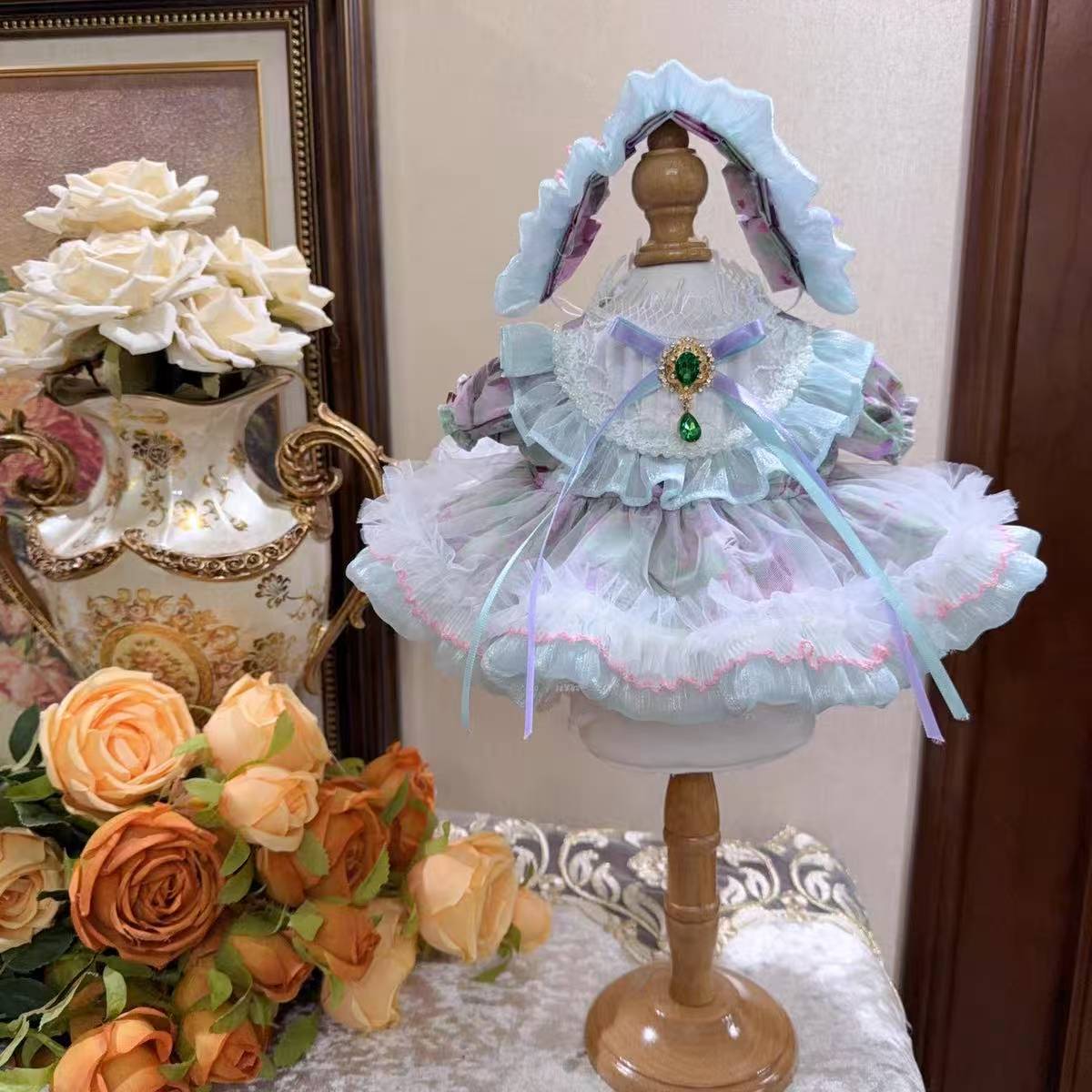 THE MONSTERS Exciting Macaron ぬいぐるみ用服 LABUBU ラブブ マカロン洋服/ズボン/靴/ネクタイ/帽子/スーツ ぬいぐるみ 服 17cm15cm ぬいぐるみ 服セット38cm服 mokoko服58cm服zimomo服