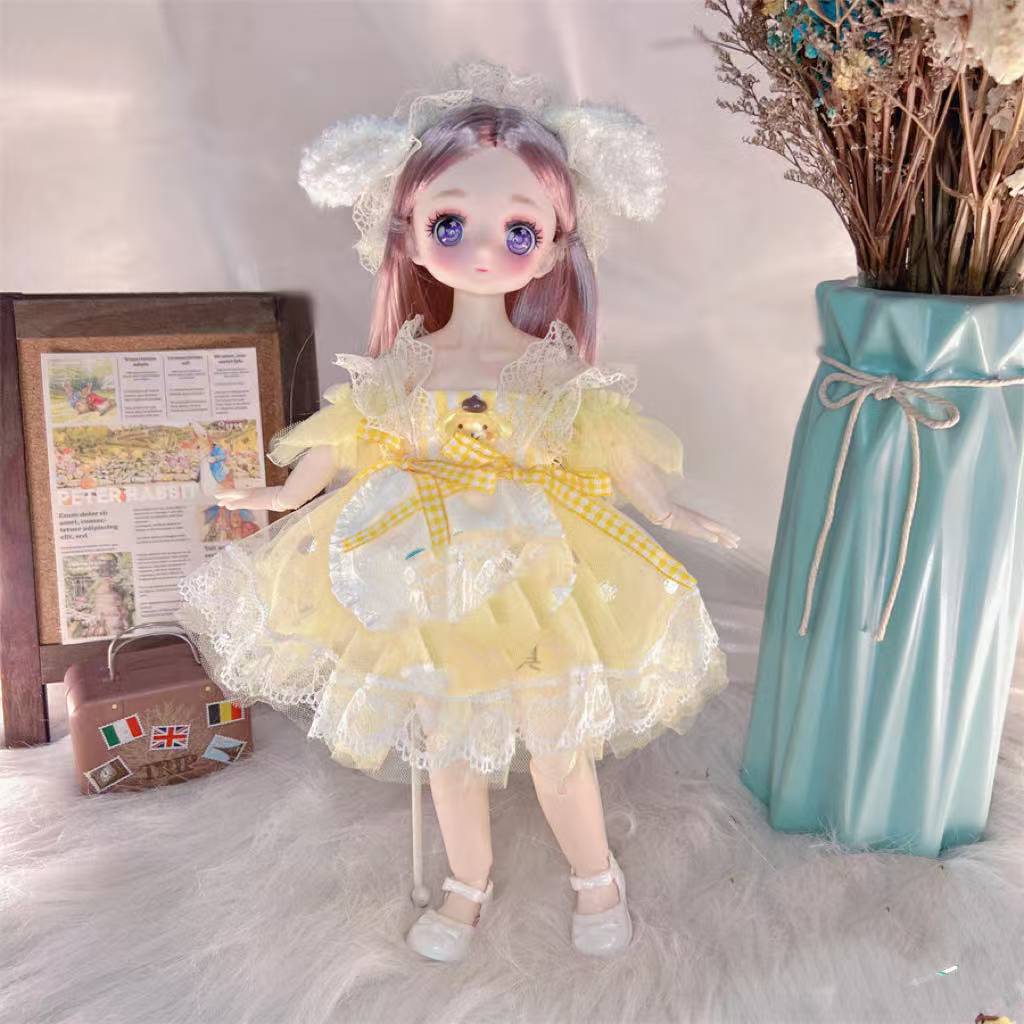 bjd �ͷ�����30cm �ͷ��� �ɡ����� 1/6 30cm bjd �ͷ� �� ��ʪ ���� ���� �夻 �ؤ� �������塼�� �ɥ쥹 �ѥ�� ���顼 �̤����� £...