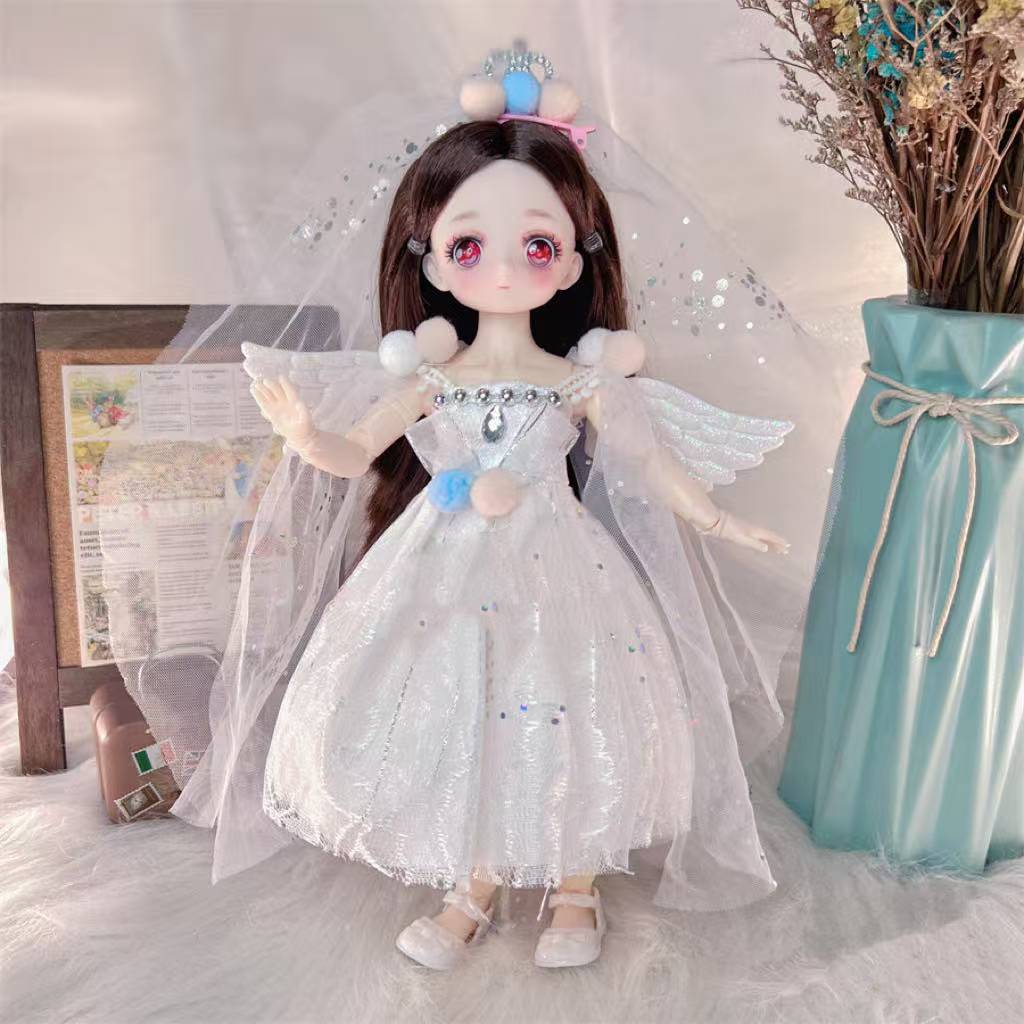 bjd �ͷ�����30cm �ͷ��� �ɡ����� 1/6 30cm bjd �ͷ� �� ��ʪ ���� ���� �夻 �ؤ� �������塼�� �ɥ쥹 �ѥ�� ���顼 �̤����� £...