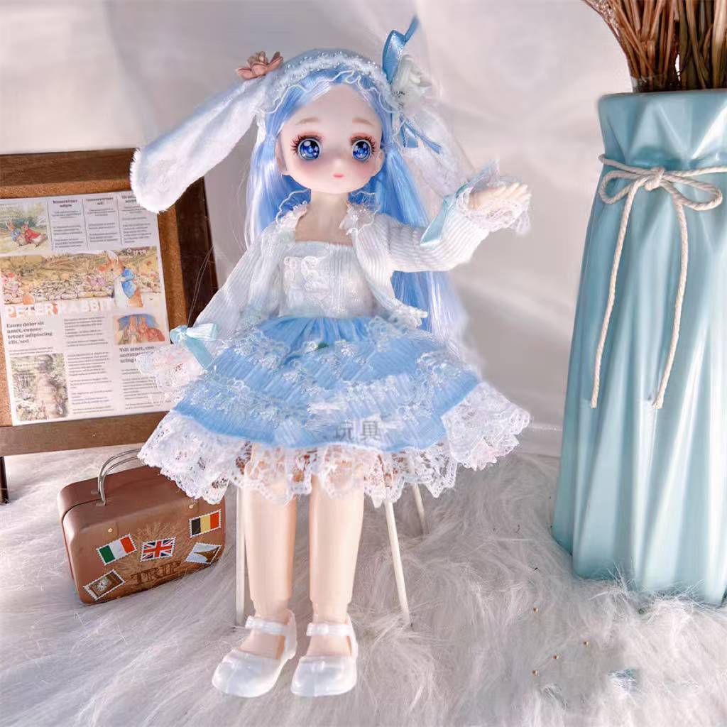 bjd �ͷ�����30cm �ͷ��� �ɡ����� 1/6 30cm bjd �ͷ� �� ��ʪ ���� ���� �夻 �ؤ� �������塼�� �ɥ쥹 �ѥ�� ���顼 �̤����� £...