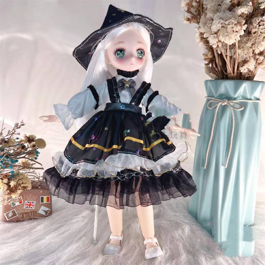 bjd �ͷ�����30cm �ͷ��� �ɡ����� 1/6 30cm bjd �ͷ� �� ��ʪ ���� ���� �夻 �ؤ� �������塼�� �ɥ쥹 �ѥ�� ���顼 �̤����� £...