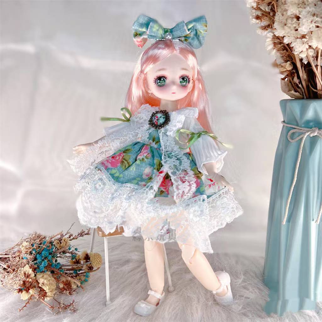 bjd �ͷ�����30cm �ͷ��� �ɡ����� 1/6 30cm bjd �ͷ� �� ��ʪ ���� ���� �夻 �ؤ� �������塼�� �ɥ쥹 �ѥ�� ���顼 �̤����� £...
