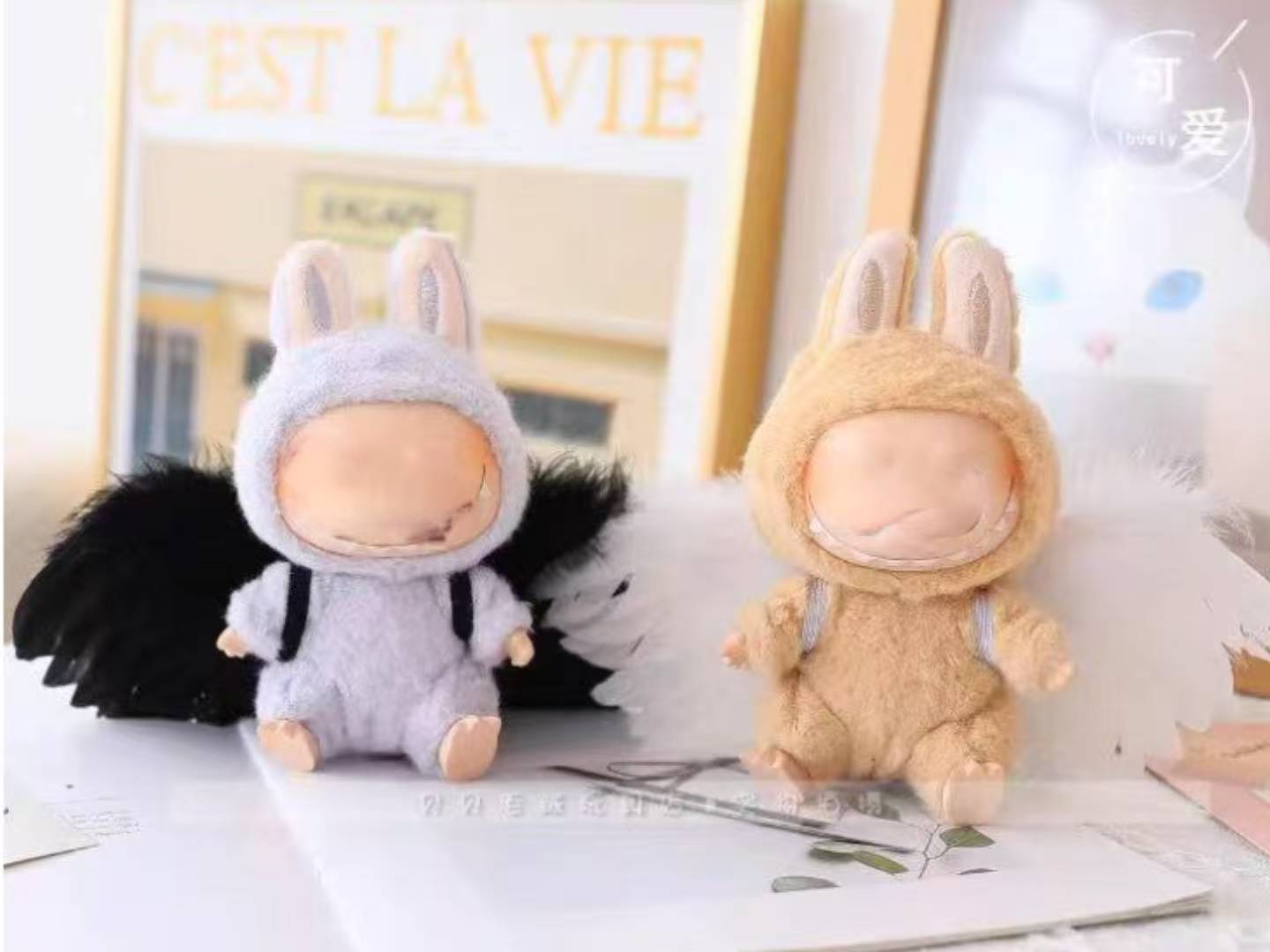 THE MONSTERS Have a Seat �̤���������� LABUBU ��֥� �ޥ��������� �̤������ �� 15cm 17cm�̤������ �����å�