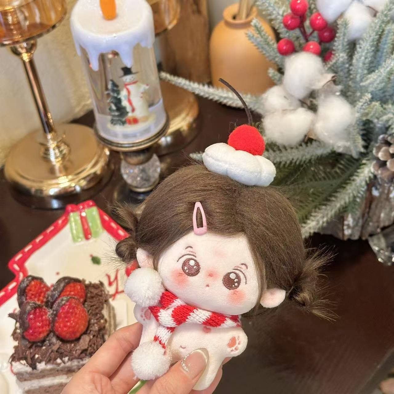 10cm 綿花の人形 コットンドール ミニ洋服 韓国ファッション アイドル衣装 ぬいぐるみ用服 洋服/ズボン/靴/ネクタイ/帽子/スーツ ぬいぐるみ 服 10cm ぬいぐるみ 服セット