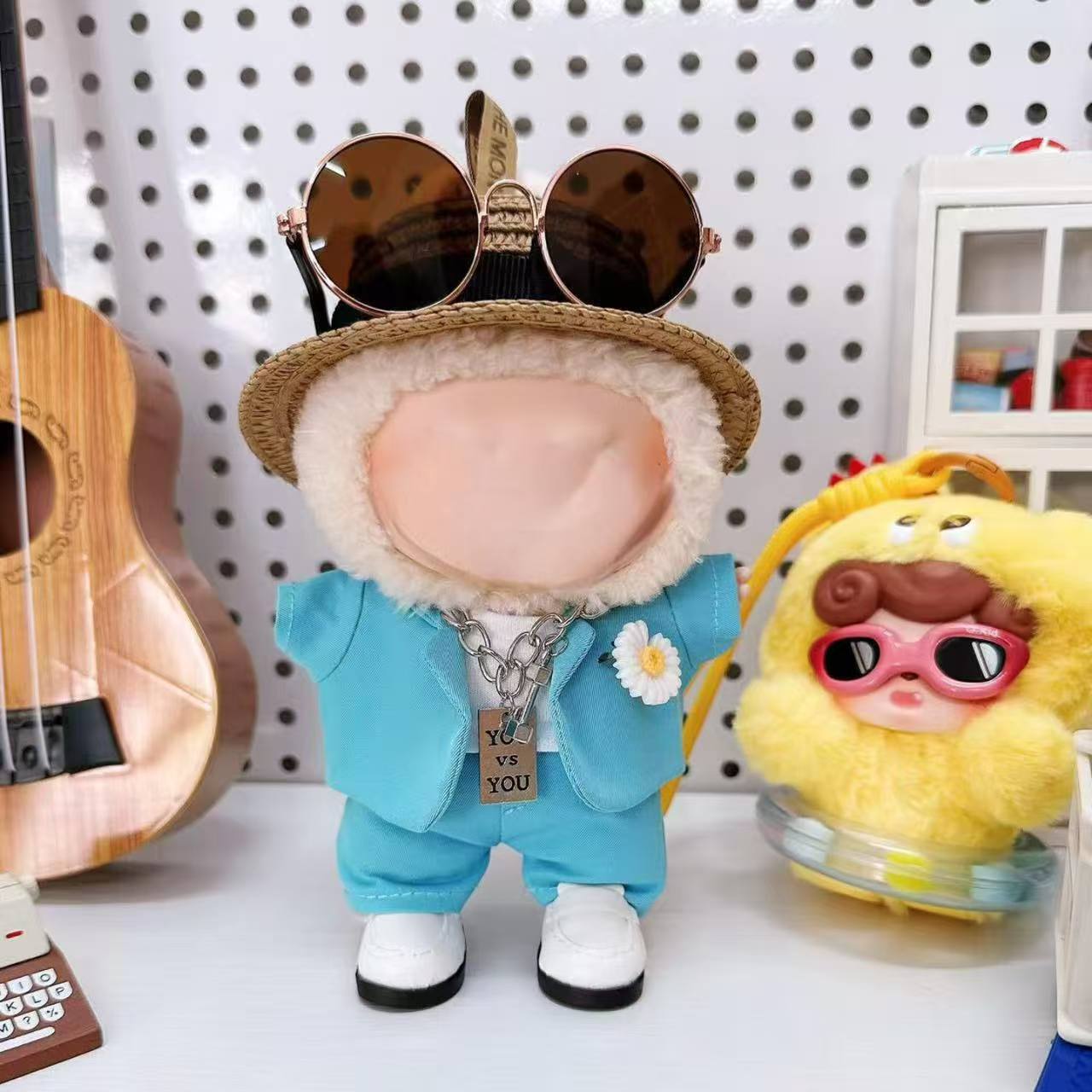 ��֥���labubu��labubu�����̤���������� LABUBU ��֥� �ޥ���������/���ܥ�/��/�ͥ�����/˹��/������ �̤������ �� 17cm �̤�����...