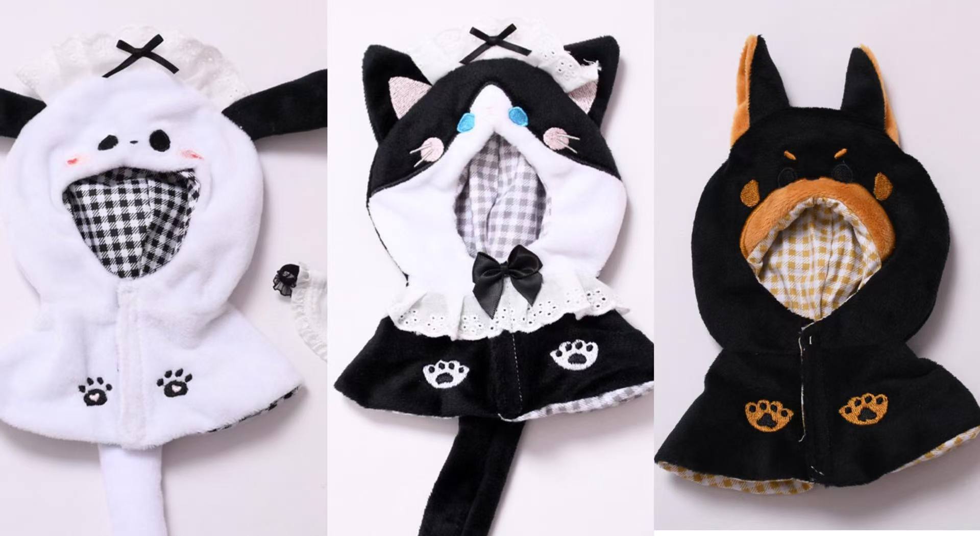 ラブブ服labubu服labubu洋服ぬいぐるみ用服 LABUBU ラブブ マカロン洋服/ズボン/靴/ネクタイ/帽子/スーツ ぬいぐるみ 服 17cm ぬいぐるみ 服セット