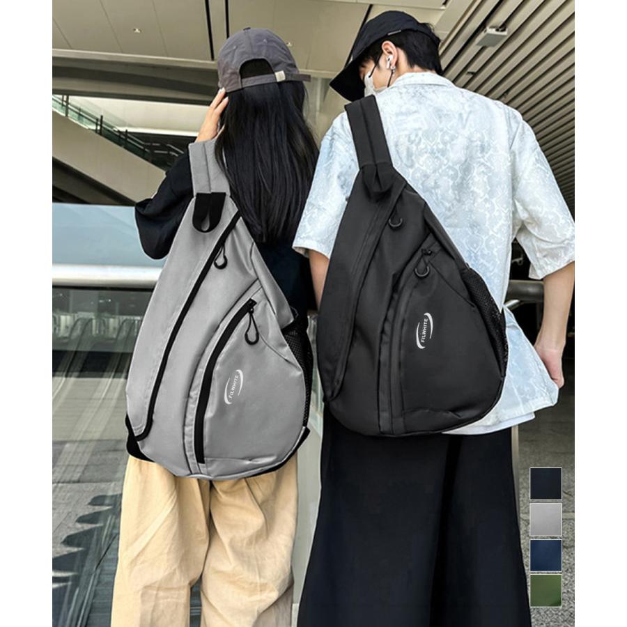 乐天商城 - 軽量 スポーティ ナイロン ワンショルダーバッグ A4対応 大容量 カジュアル 通勤 旅行用