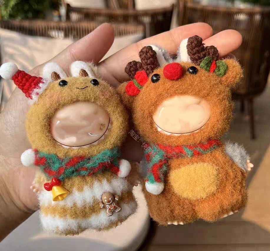 �̤�������ѥ�֥�4�太���� labubu 10.5cm ��֥������� �������