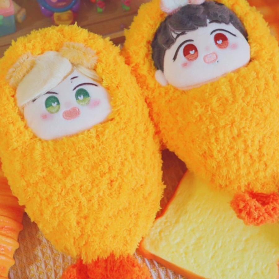 乐天商城 - ぬいぐるみ用 エビフライ着ぐるみ 10cm 15-20cm カワイイ 海老フライ 推し活 ぬい活 おしゃれ