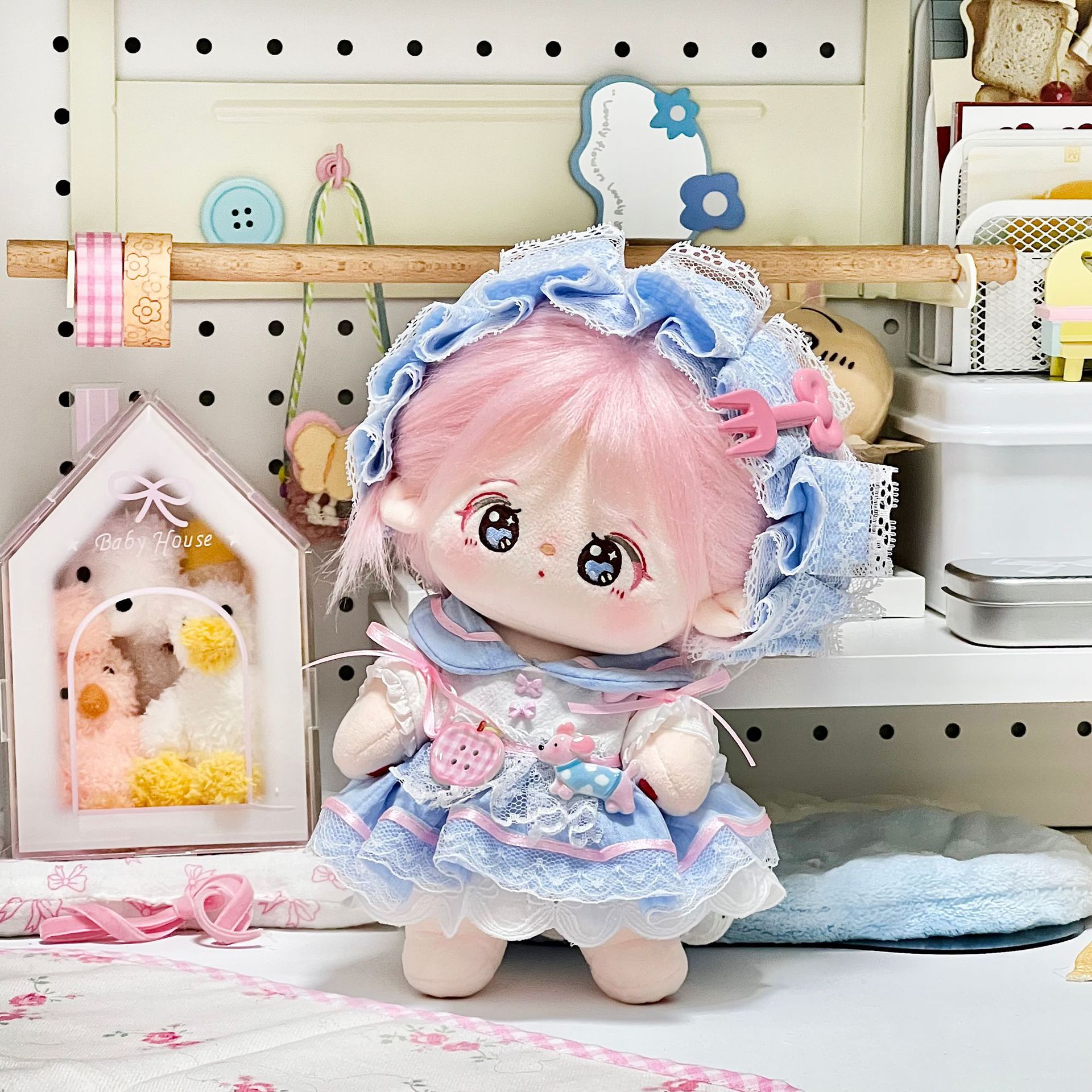 20cm ���åȥ� �ߥ˿ͷ� �̤���������� �ڹ�ե��å���� �����ɥ���� ���å� �̶��� ����/���ܥ�/��/�ͥ�����/˹��/������