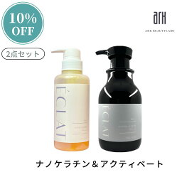 【バス2点セット10％OFF】ナノケラチン 250ml ケラアクティベート 500g枝毛 切れ毛 パサつき ダメージ毛 ブリーチ毛 髪質改善 低分子活性ケラチン シナチントップ