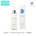 アンチエイジング 化粧水 エクラ ケラチンウォーター100ml シミ シワ 肌質改善 サロン専売品 美容室専売品 低分子活性ケラチン 硫黄配合 シナチントップ