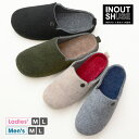 【送料無料】INOUTSHUSE サンダル サボサンダル スリッパ レディース メンズ 冬用サンダル 外履き 室内履き つっかけ 軽量 仕事履き オフィス 室内...