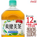  爽健美茶 2L × 12本 （6本×2ケース） ハトムギ 玄米 月見草 大麦 どくだみ コカ・コーラ Coca Cola メーカー直送 コーラ直送