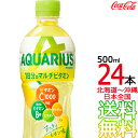 【北海道から沖縄まで 送料無料】 アクエリアス 1日分のマルチビタミン 500ml × 24本 (1ケース) AQUARIUS スポーツドリンク 熱中症 コカ・...