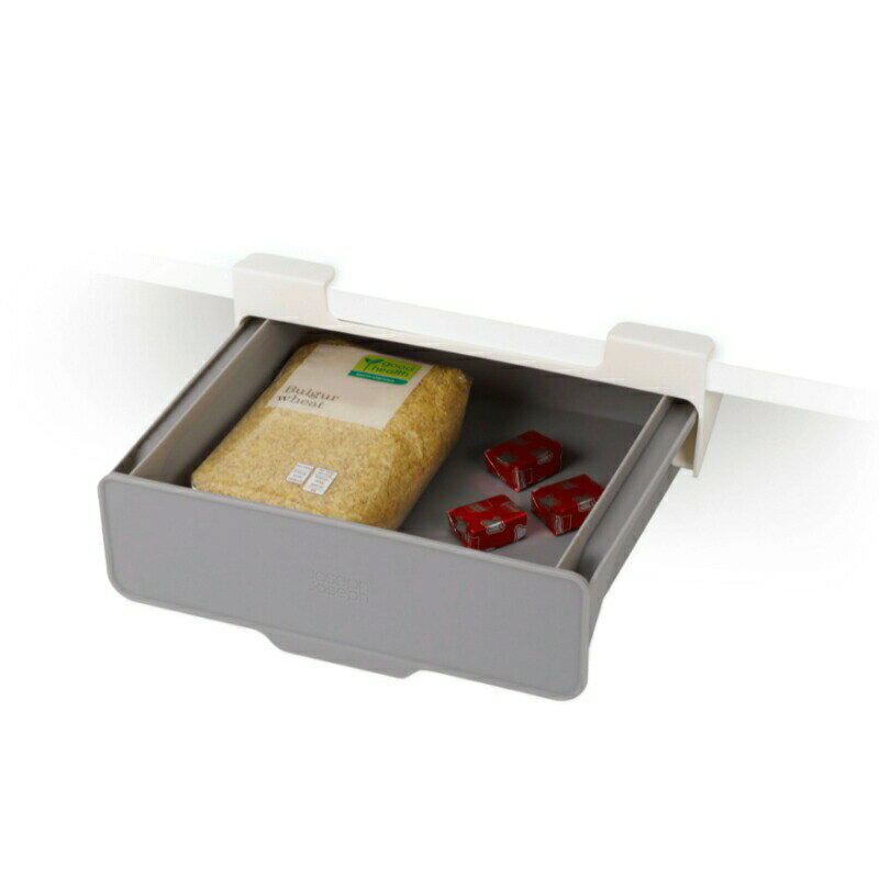 ジョセフジョセフ カップボードストア アンダーシェルフドロワー グレー 収納 ラック オーガナイザー JosephJoseph