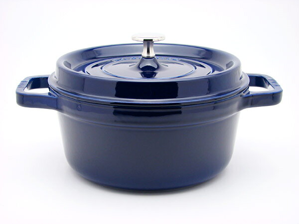 【直輸入品】ストウブ Staub ピコ・ココット ラウンド 24cm ダークブルーのサムネイル