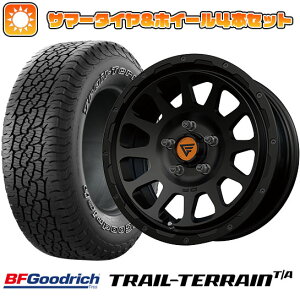 【取付対象】225/65R17 夏タイヤ ホイール4本セット BFグッドリッチ トレールテレーンT/A ORWL (5/114車用) DELTA FORCE オーバル 17インチ【送料無料】