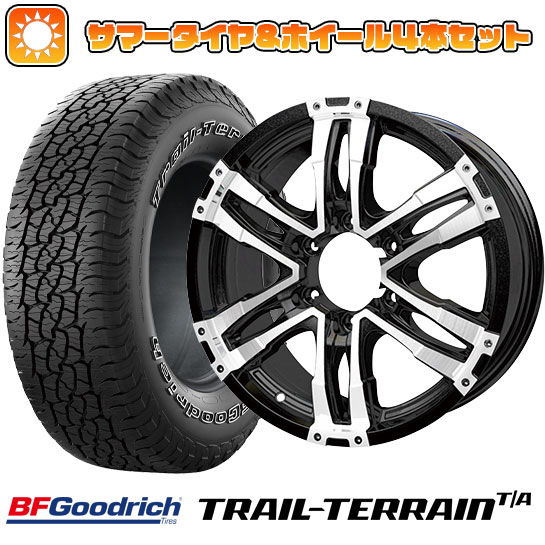 【取付対象】265/65R17 夏タイヤ ホイール4本セット パジェロ BFグッドリッチ トレールテレーンT/A ORWL ホットスタッフ マッドクロス ウルフ【限定】 17インチ【送料無料】