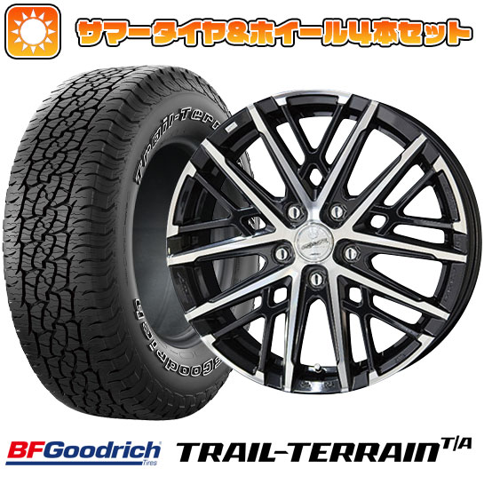 【取付対象】225/60R17 夏タイヤ ホイール4本セット (5/100車用) BFグッドリッチ トレールテレーンT/A ORBL 共豊 スマック グレイヴ 17インチ【送料無料】