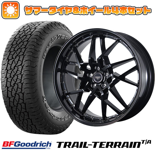 【取付対象】215/60R17 夏タイヤ ホイール4本セット (5/114車用) BFグッドリッチ トレールテレーンT/A ORBL トピー ドルフレン ゴディオ 17インチ【送料無料】