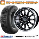 【取付対象】265/65R17 夏タイヤ ホイール4本セット プラド BFグッドリッチ トレールテレーンT/A ORWL インターミラノ クロスフィールド アルファ 17インチ【送料無料】