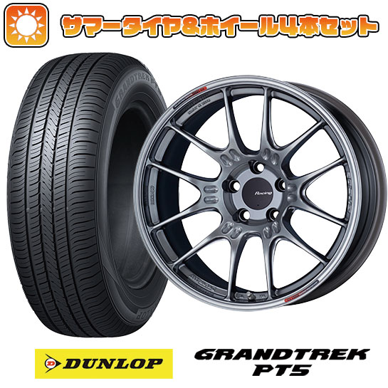 ytΏہz225/55R18 ă^C zC[4{Zbg (5/100ԗp) DUNLOP OgbN PT5 GPC GTC02 18C`yz