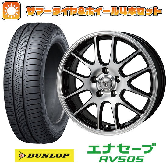 【取付対象】195/65R15 夏タイヤ ホイール4本セット DUNLOP エナセーブ RV505 (5/114車用) MONZA JPスタイル MJ02 15インチ【送料無料】