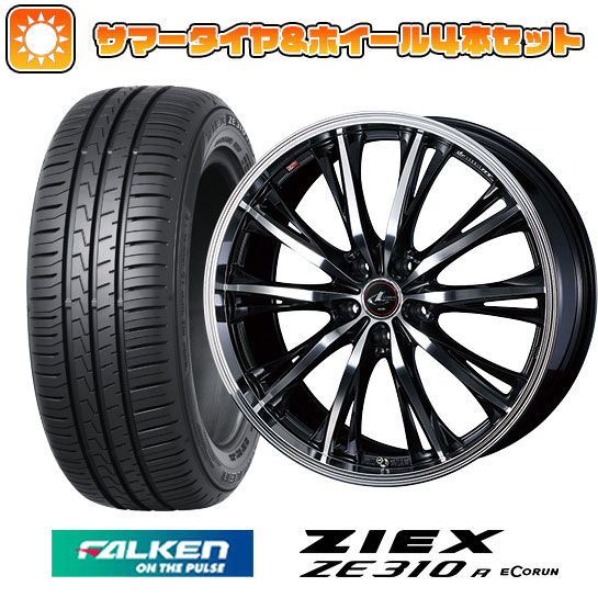 205/60R16 夏タイヤ ホイール4本セット FALKEN ジークス ZE310R エコラン（限定） (5/114車用) WEDS レオニス RT 16インチ